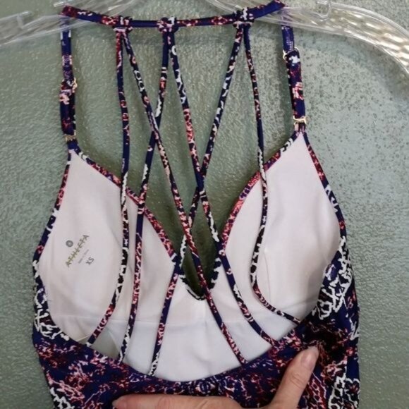 Athleta Aqualuxe print molded one-piece - Picture 4 of 6